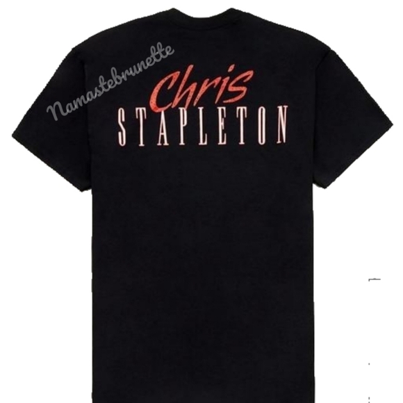 NWT Chris Stapleton Merch Tee - Picture 3 of 12